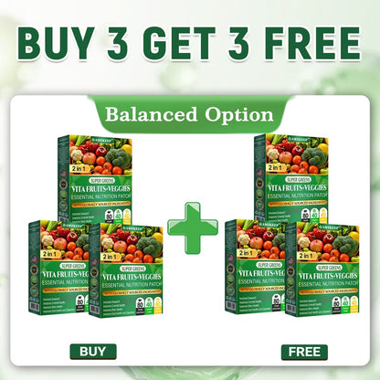 𝐀𝐌𝐙𝐊𝐄𝐄𝐏® Vita Fruit & Veggie Essential Nutrition Patch